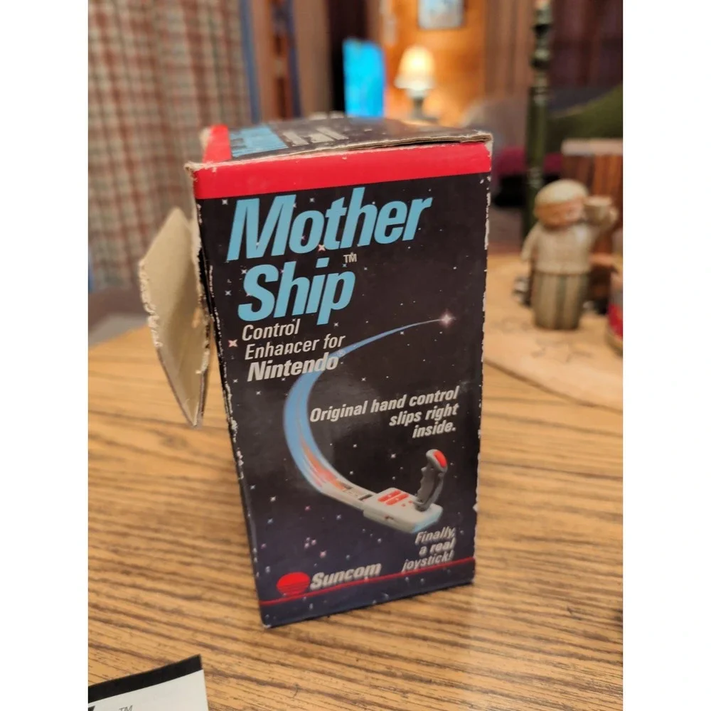 Nintendo NES Mother Ship Control Enhancer by Suncom Joystick In Box